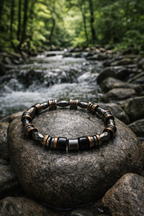 Premium Hematite & Black Onyx Bracelet for Men