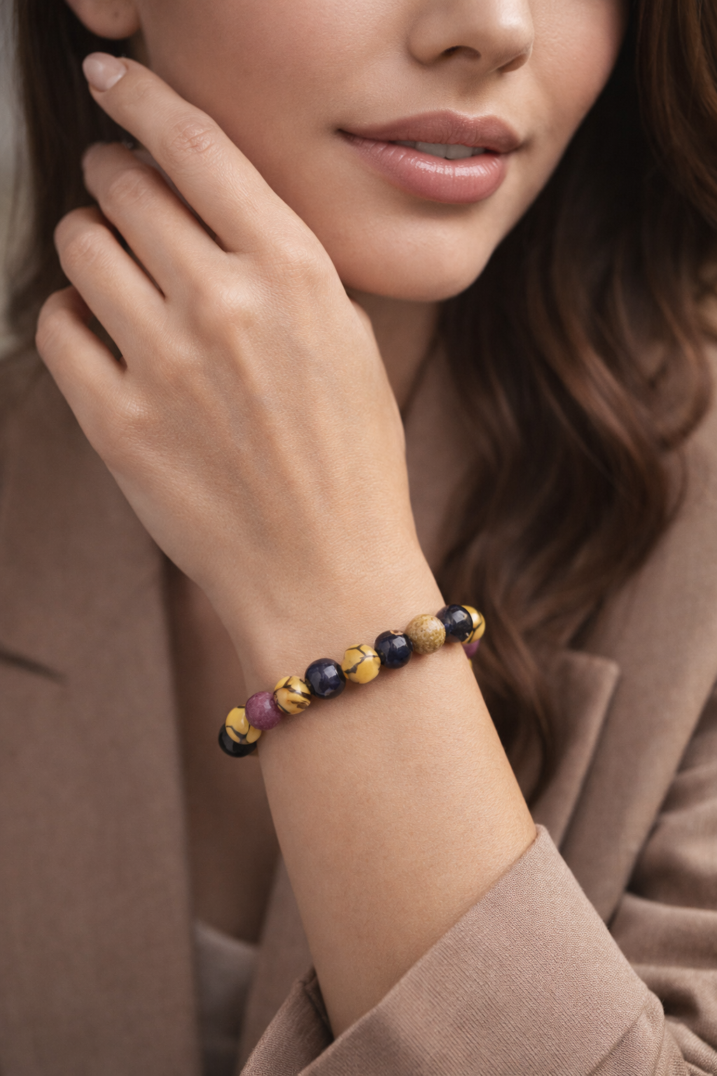 Luxury Natural Gemstone Bracelet