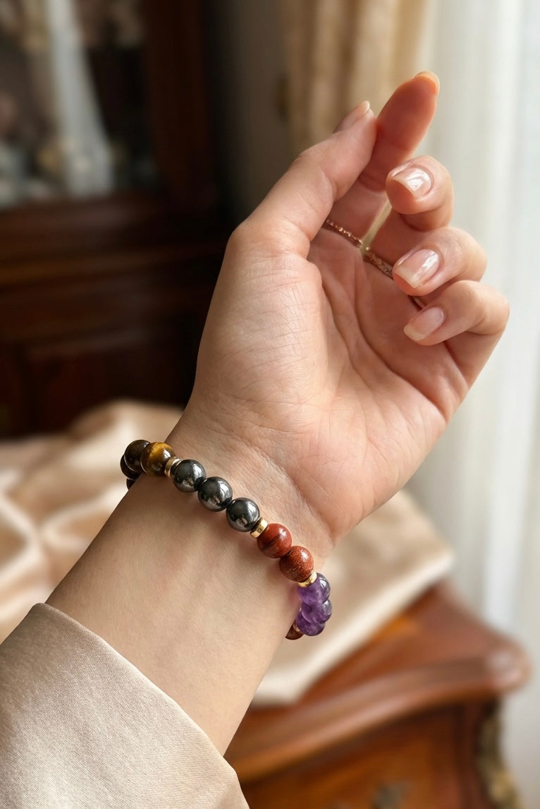 Women’s Natural Stone Bracelet – 17 cm