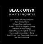 Black Onyx Cross Necklace – Men’s Style