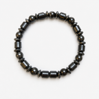 Luxury Hematite Bracelet – 19 cm – Any Size Available