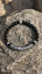 Luxury Black Onyx Bracelet – 19 cm – Any Size Available