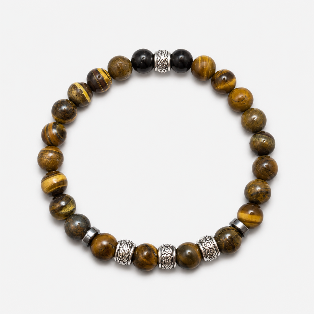 Luxury Tiger Eye Bracelet – 19 cm – Any Size Available