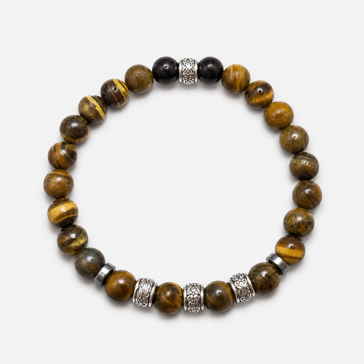 Luxury Tiger Eye Bracelet – 19 cm – Any Size Available