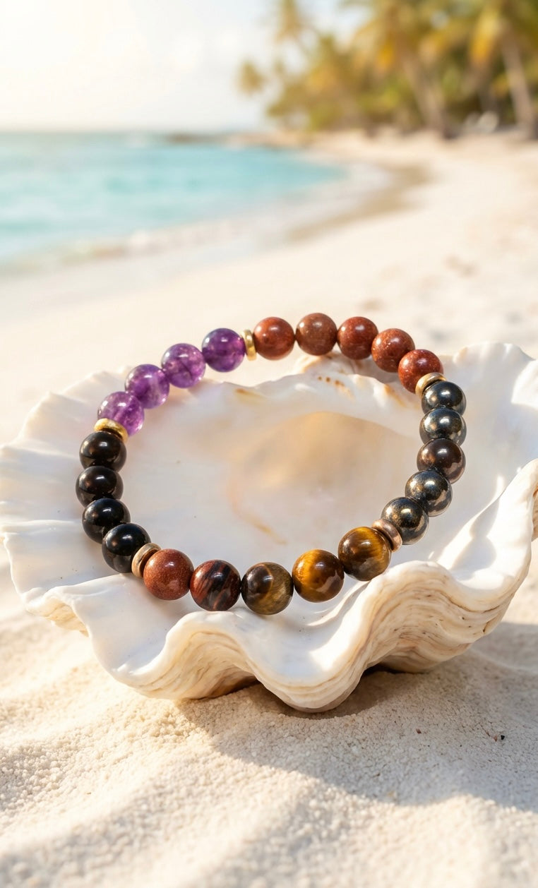 Women’s Natural Stone Bracelet – 17 cm
