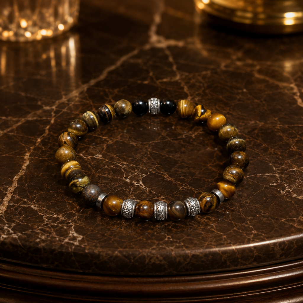 Luxury Tiger Eye Bracelet – 19 cm – Any Size Available
