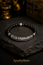 Luxury Black Onyx Bracelet – 19 cm – Any Size Available