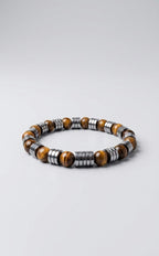 The Imperial – Luxury Tiger Eye & Hematite Men’s Bracelet