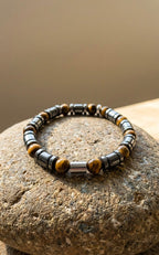 Luxury Tiger’s Eye & Hematite Bracelet