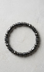 Luxury Hematite Bracelet – 19 cm – Any Size Available