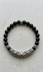 Luxury Black Onyx Bracelet – 19 cm – Any Size Available
