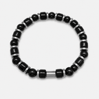 Black Onyx & Hematite Bracelet – 19 cm