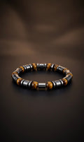 Luxury Tiger’s Eye & Hematite Bracelet