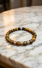 Luxury Tiger Eye Bracelet – 19 cm – Any Size Available