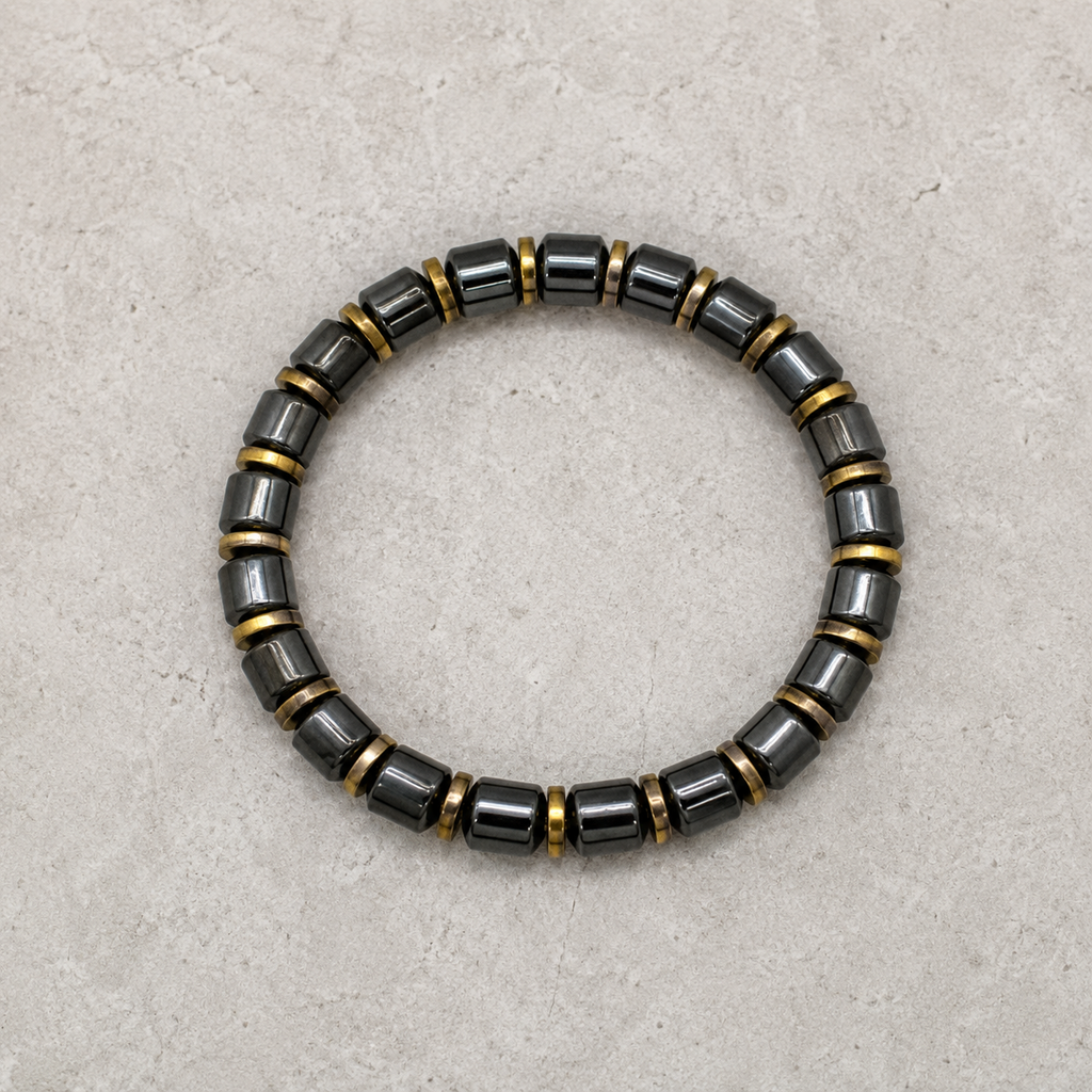 Handmade Natural Stone Bracelet – 19 cm