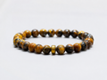 Natural Tiger Eye Bracelet 8mm | Men’s Gemstone Bracelet | 19cm | Handmade Natural Stone Jewellery