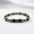Premium Hematite & Black Onyx Bracelet for Men