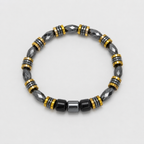 Premium Hematite & Black Onyx Bracelet for Men